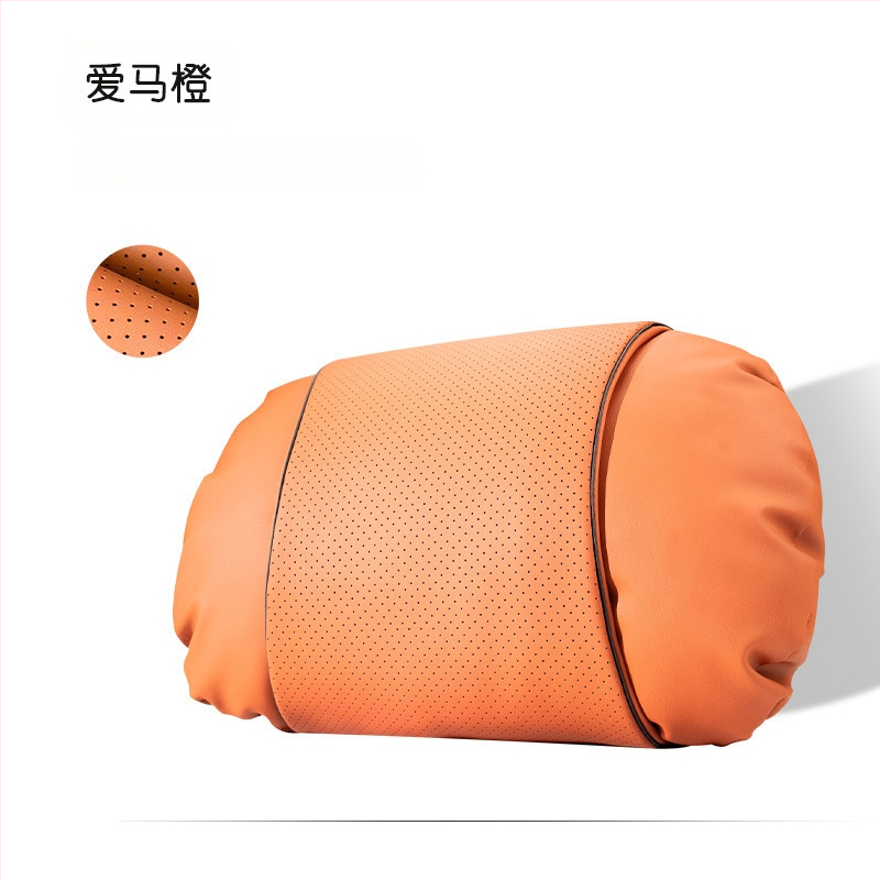 Automašīnas galvas balsta spilvens ar Nappa ādu, pildījums no mākoņu kokvilnas, universāla saskaņošana, pielāgojams