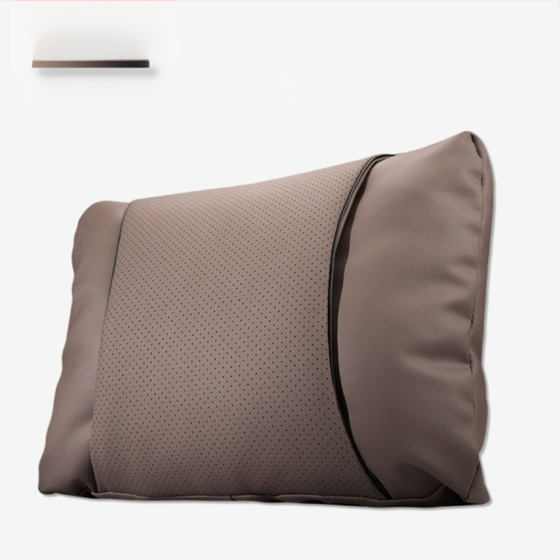 Automašīnas galvas balsta spilvens ar Nappa ādu, pildījums no mākoņu kokvilnas, universāla saskaņošana, pielāgojams