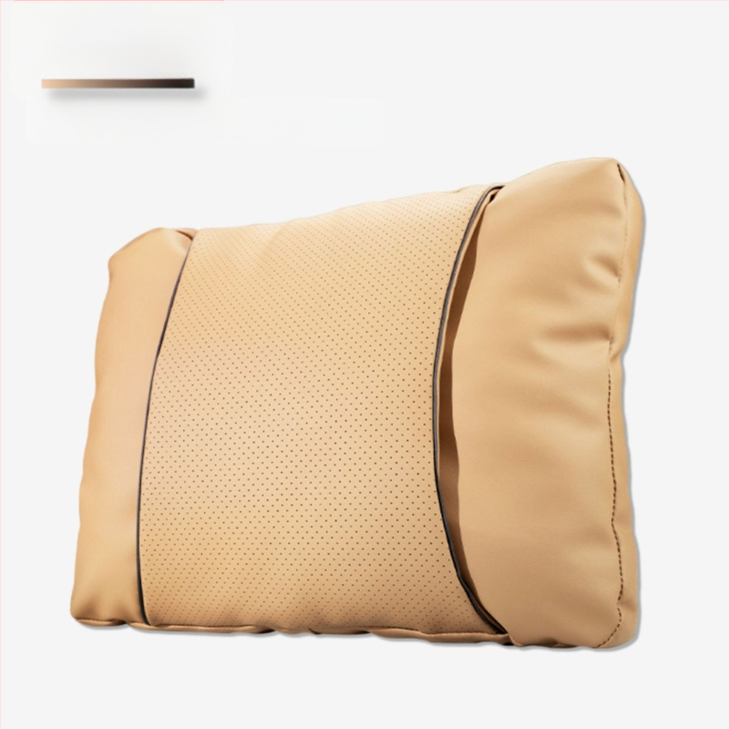 Automašīnas galvas balsta spilvens ar Nappa ādu, pildījums no mākoņu kokvilnas, universāla saskaņošana, pielāgojams