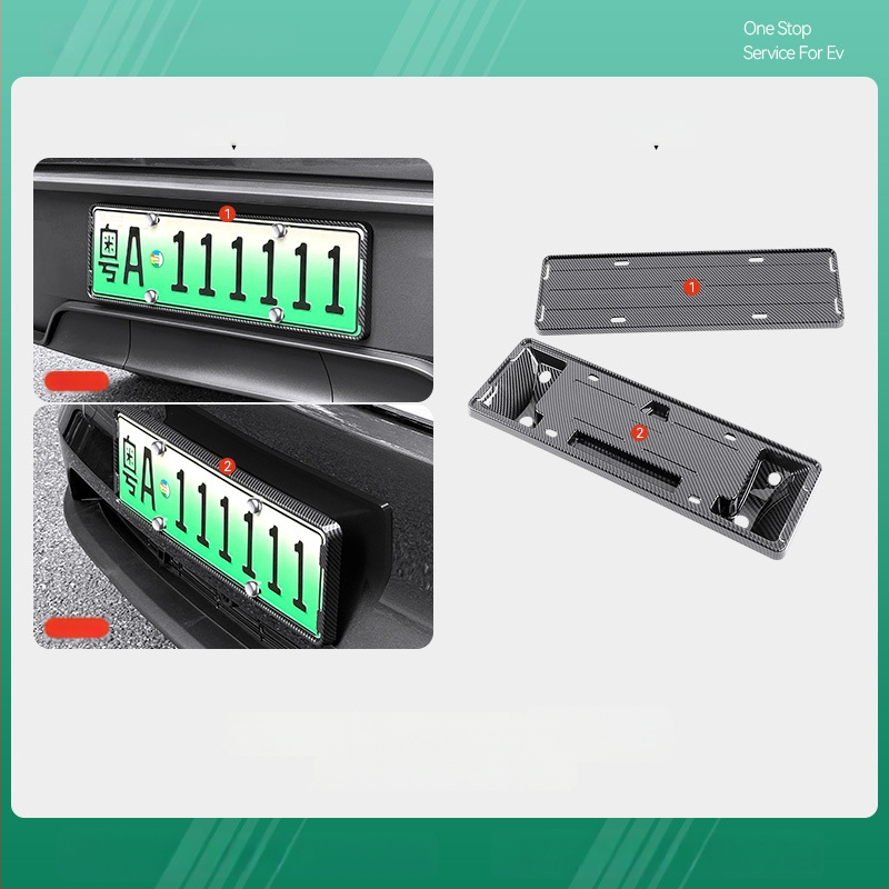 Tesla Model Y3/YL numerio rėmelis, montavimo priedas, be pritaikymo