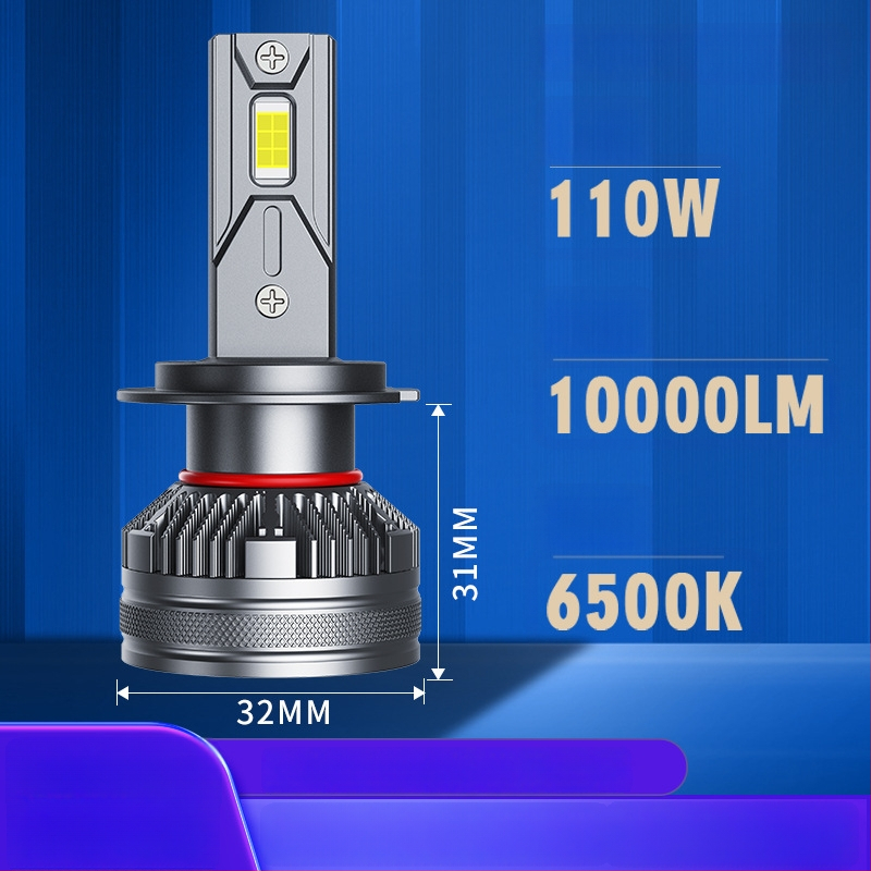 Sõiduki LED esituled pirnid, 55W, 12V, IP68, 5500lm, 50000h, Ühilduvad H1/H3/H4/H7/H11/HB3/HB4/9005/9006/9012
