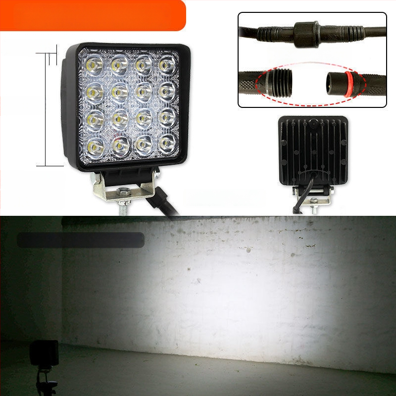 Kaevuri esilatern – kõrge heledusega difuusne kiirgus raske tehnika jaoks