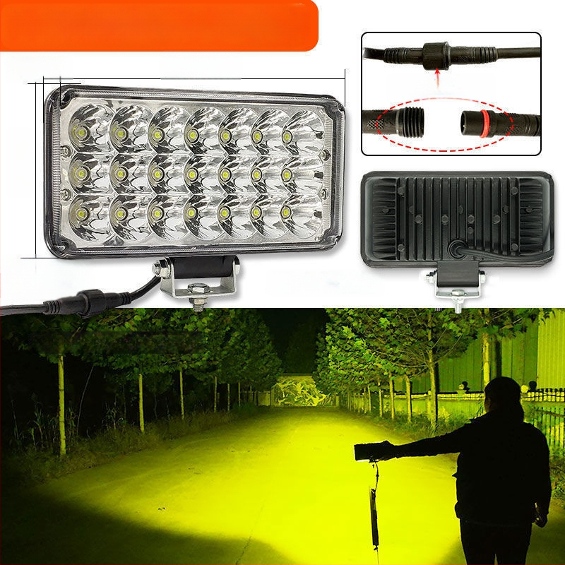 Kaevuri esilatern – kõrge heledusega difuusne kiirgus raske tehnika jaoks