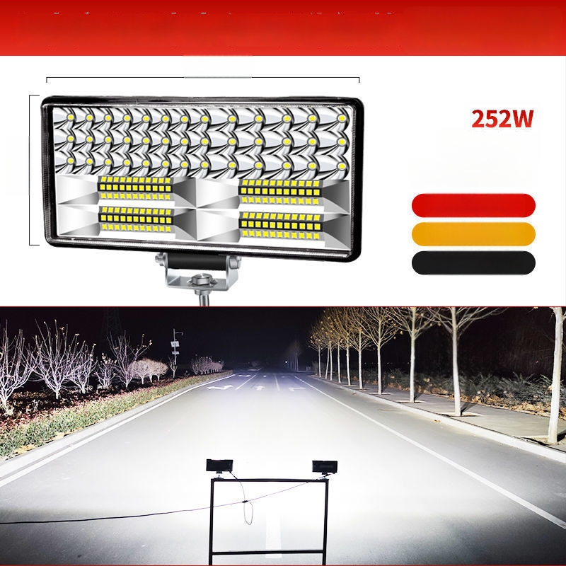 Kaevuri esilatern – kõrge heledusega difuusne kiirgus raske tehnika jaoks