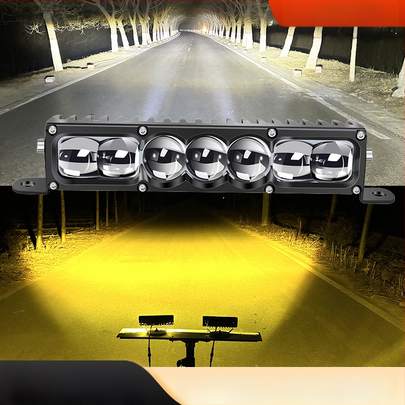 Auto LED lāzera prožektors – 100W LED, 12-60V, Modelis LA7, Alumīnija sakausējums, Der lielākajai daļai automašīnu un kravas automašīnu