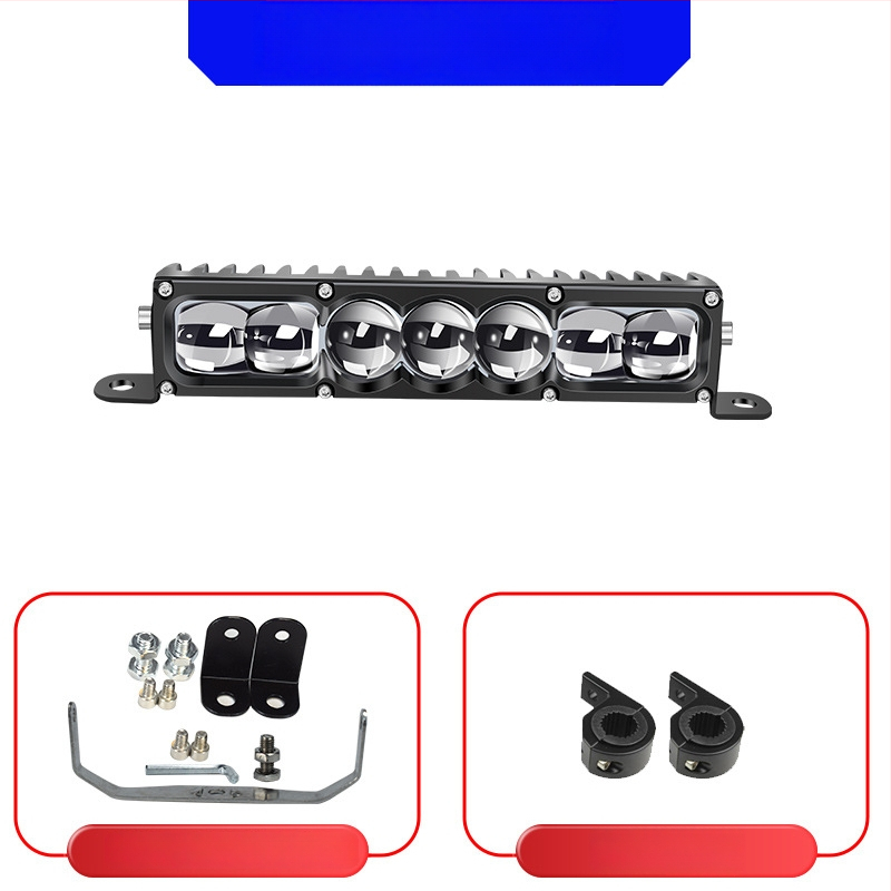 Auto LED lāzera prožektors – 100W LED, 12-60V, Modelis LA7, Alumīnija sakausējums, Der lielākajai daļai automašīnu un kravas automašīnu