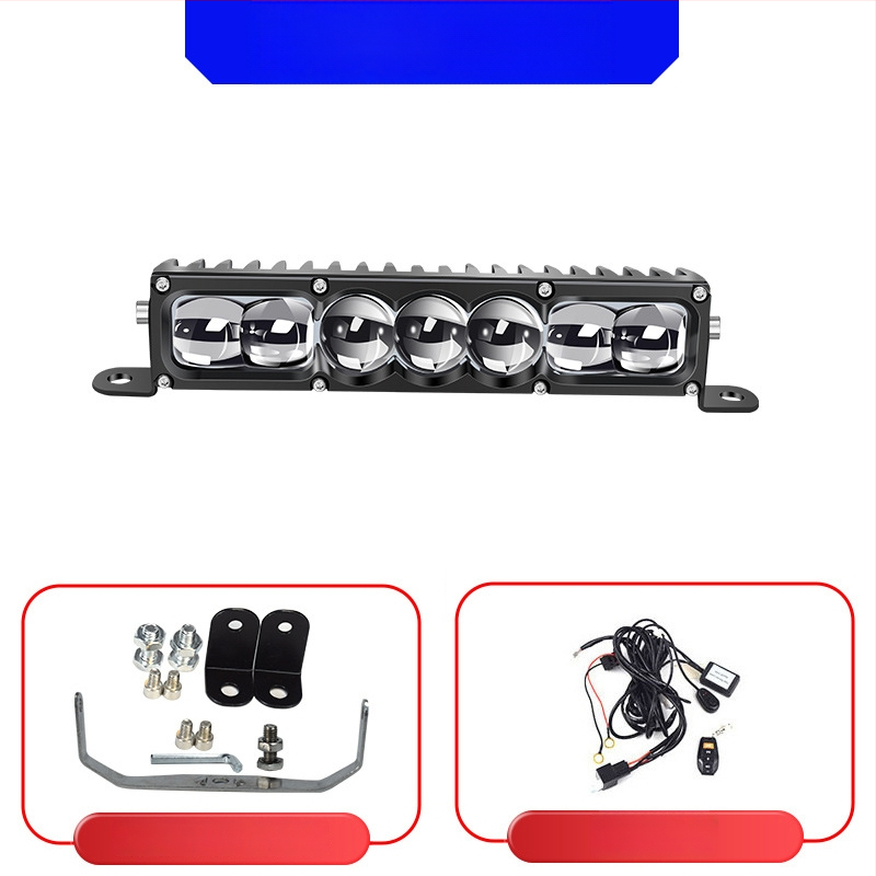 Auto LED lāzera prožektors – 100W LED, 12-60V, Modelis LA7, Alumīnija sakausējums, Der lielākajai daļai automašīnu un kravas automašīnu