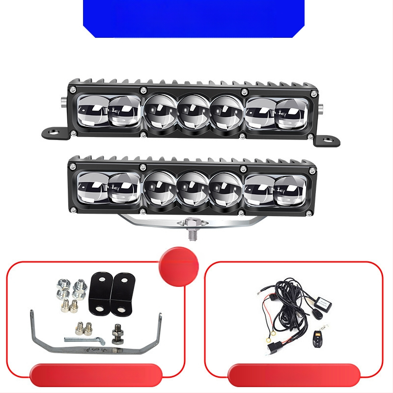 Auto LED lāzera prožektors – 100W LED, 12-60V, Modelis LA7, Alumīnija sakausējums, Der lielākajai daļai automašīnu un kravas automašīnu