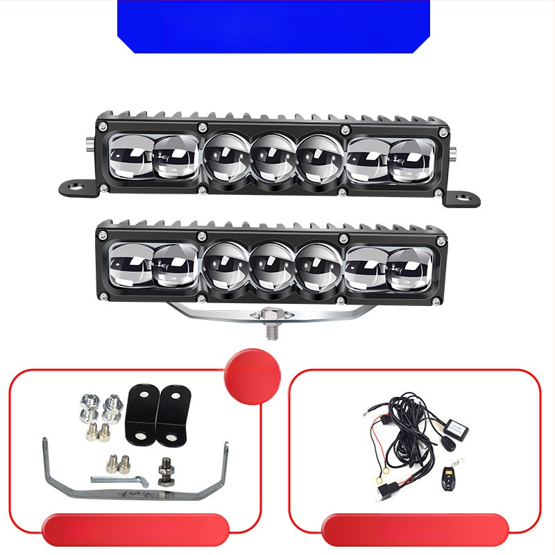 Auto LED lāzera prožektors – 100W LED, 12-60V, Modelis LA7, Alumīnija sakausējums, Der lielākajai daļai automašīnu un kravas automašīnu