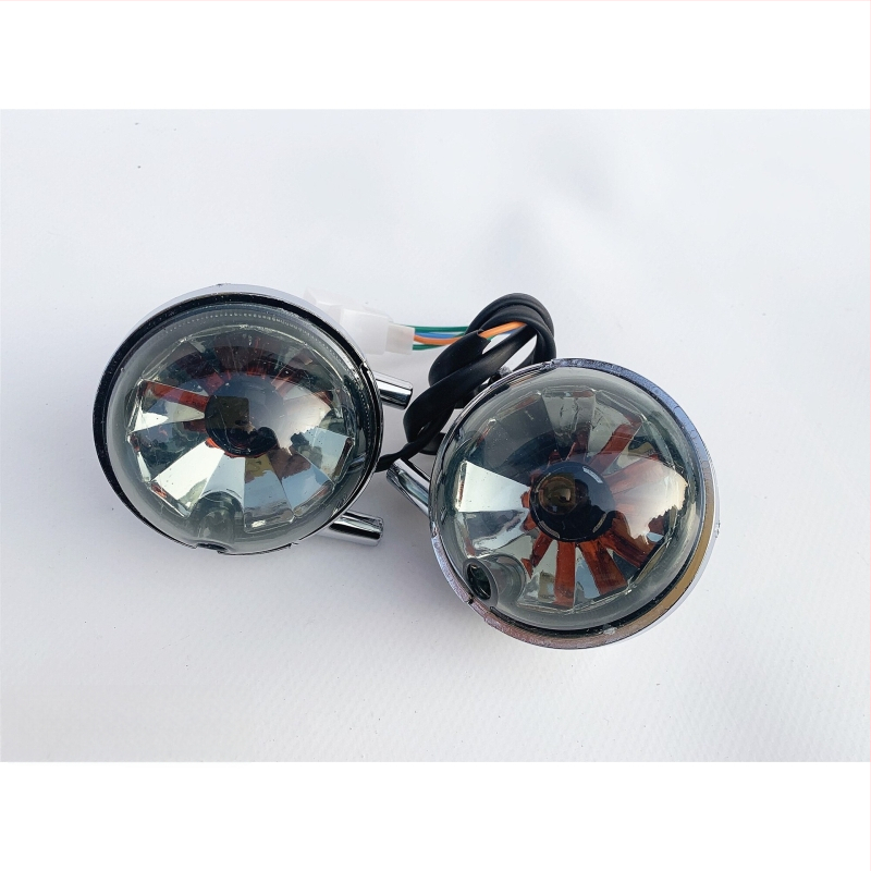 Turtle King elektrilise jalgratta valgustuskomplekt: ees tuli, ees ja taga signaalid, taga tule korpus läbipaistvalt tumeda kattega – OEM, ühilduv teiste mudelitega