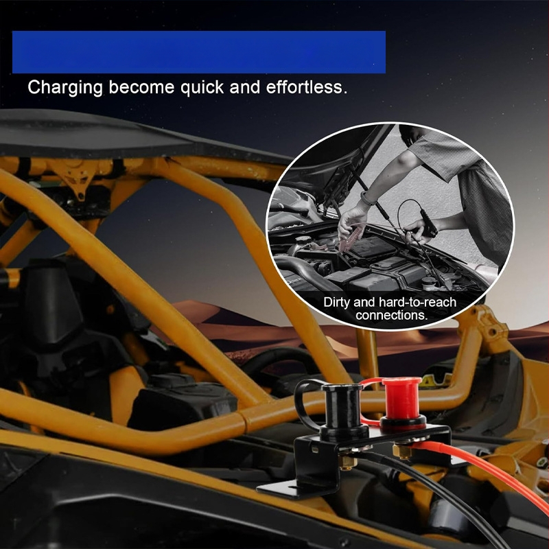 MT2441801 Akumulatora termināļa jumper stabs — kravas automobiļiem, RV, jahtām, traktoriem, zāles pļaujmašīnām — pielāgota ražošana