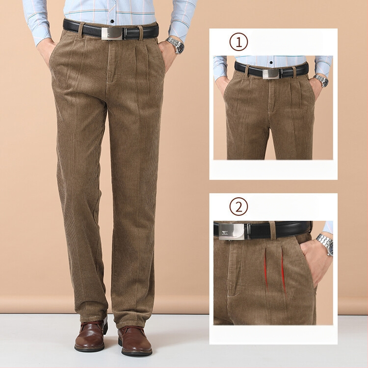 Vīriešu ikdienas bikses ar taisa griezuma, viduklis vidējs, elpojošas, bez gludināšanas, vasaras lietošanai