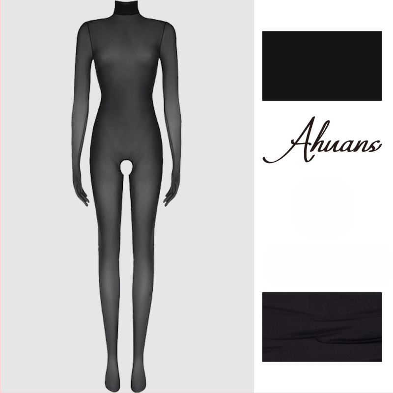 Najlon bodistocking • seksi • tanak materijal • za oblikovanje nogu • s nogama