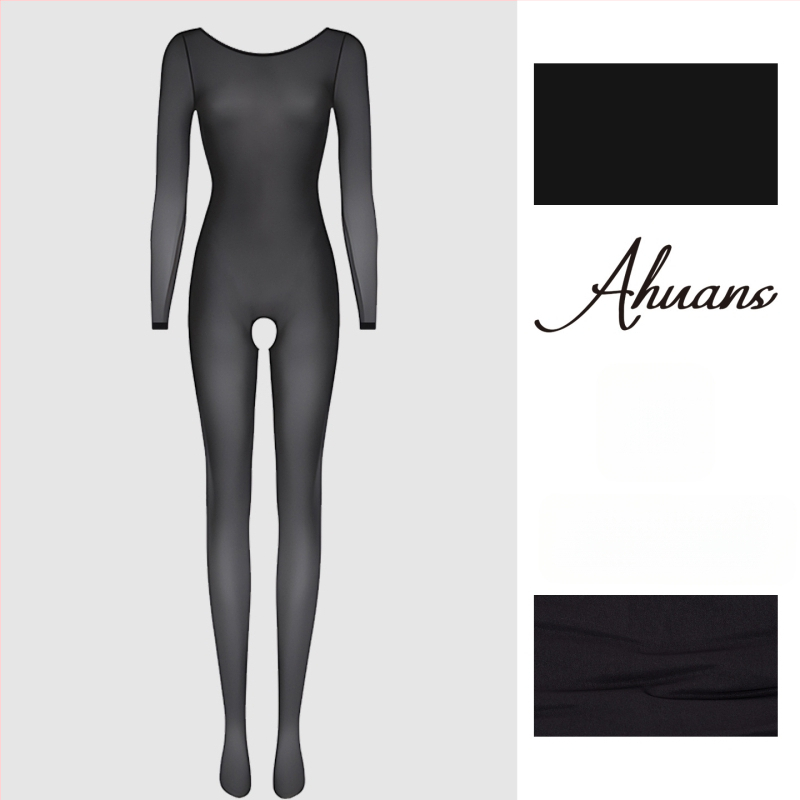 Najlon bodistocking • seksi • tanak materijal • za oblikovanje nogu • s nogama