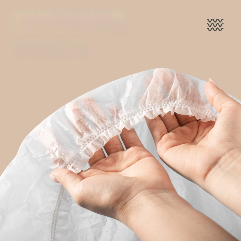 Vienkartinis kelioninis patalynės komplektas: paklodė ir pagalvės užvalkalas, neaustas audinys, dulkių atsparumas, viešbučiams ir svečių namams