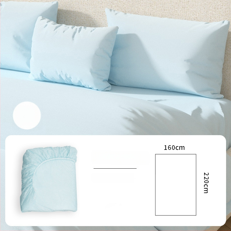 Vienkartinis kelioninis patalynės komplektas: paklodė ir pagalvės užvalkalas, neaustas audinys, dulkių atsparumas, viešbučiams ir svečių namams