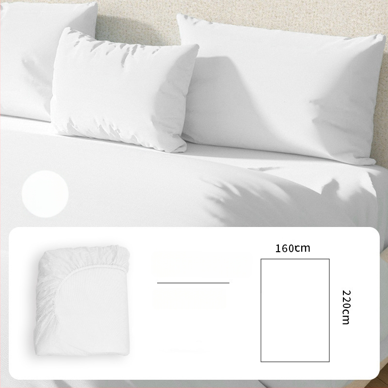 Vienkartinis kelioninis patalynės komplektas: paklodė ir pagalvės užvalkalas, neaustas audinys, dulkių atsparumas, viešbučiams ir svečių namams