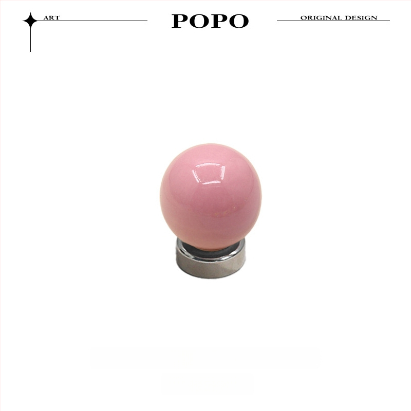 Keramikas sfēras magnētiskais āķis – viens āķis, mūsdienīgs minimalistiskais stils, kravnesība 3–5 kg, modelis JY318