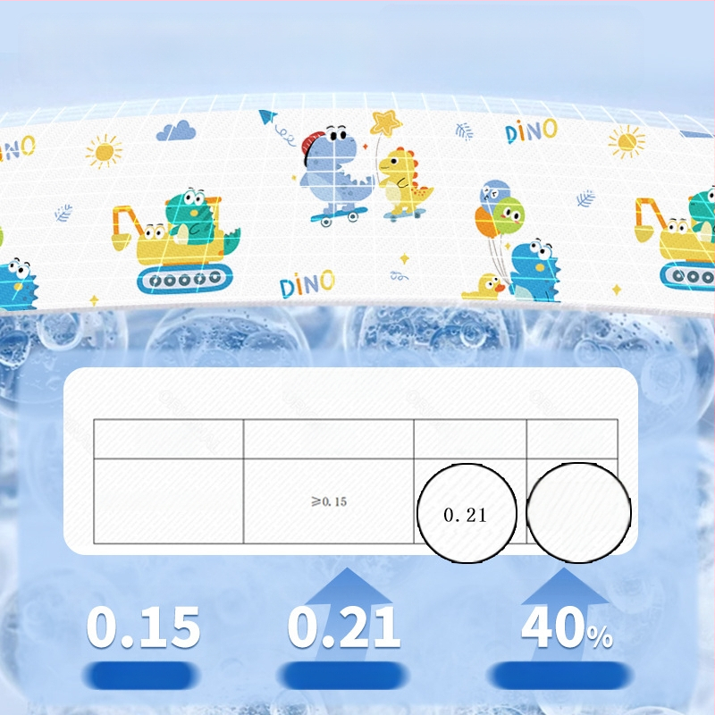 Beebi käru matt ice silk materjalist, hingav, pestav, sobib 0–2-aastastele