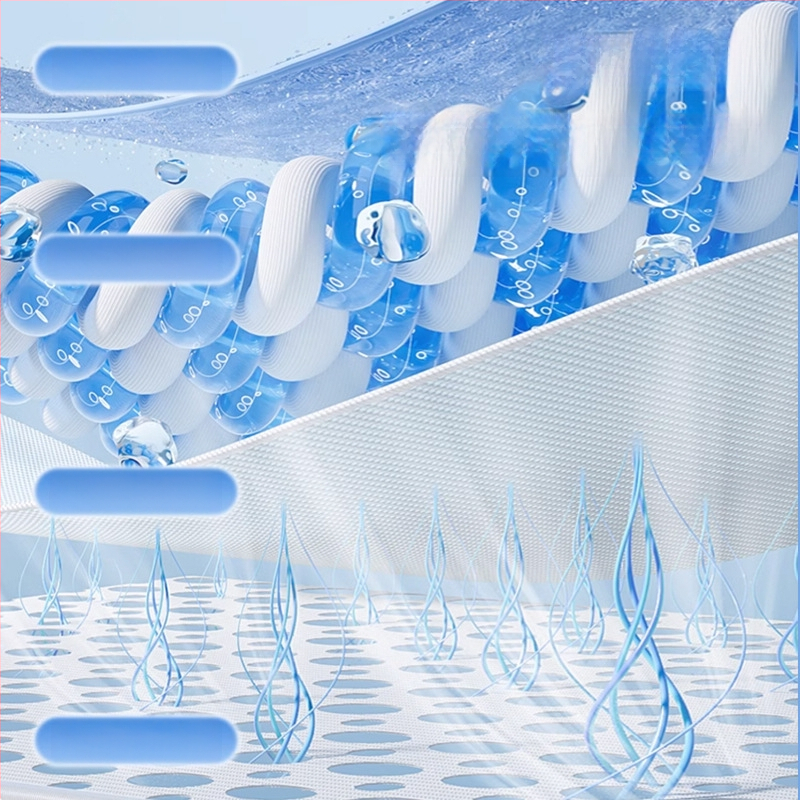 Beebi käru matt ice silk materjalist, hingav, pestav, sobib 0–2-aastastele