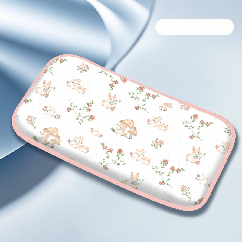 Beebi käru matt ice silk materjalist, hingav, pestav, sobib 0–2-aastastele