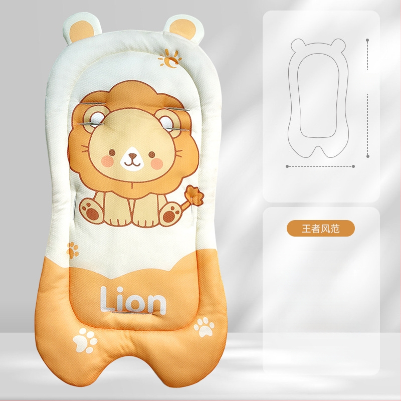 Blue Cloud pehme beebi vankri jaoks – polsterdatud matt vankrile ja söögitoa iste jaoks, sobib 0–5-aastastele