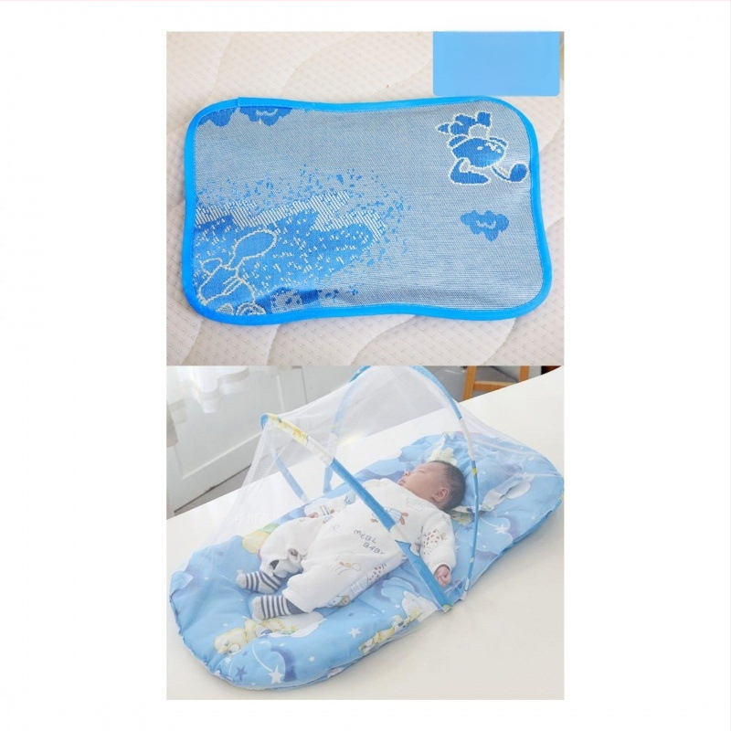 Väikelapse voodi sääsevõrk, kärukujulise stiili, kõva traadist raam