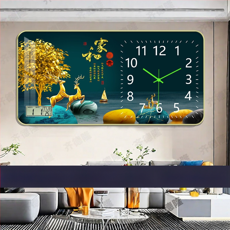 Fali óra mechanikus működéssel, analóg számlap számokkal, világító a sötétben, egyoldalas, akkumulátorral működik