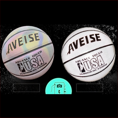 Avis basketbola bumba — superfinas šķiedras materiāls, drukāts zīmogs, pielāgošana pieejama, piemērota basketbola treniņiem un citām bumbas spēlēm