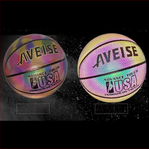 Avis basketbola bumba — superfinas šķiedras materiāls, drukāts zīmogs, pielāgošana pieejama, piemērota basketbola treniņiem un citām bumbas spēlēm