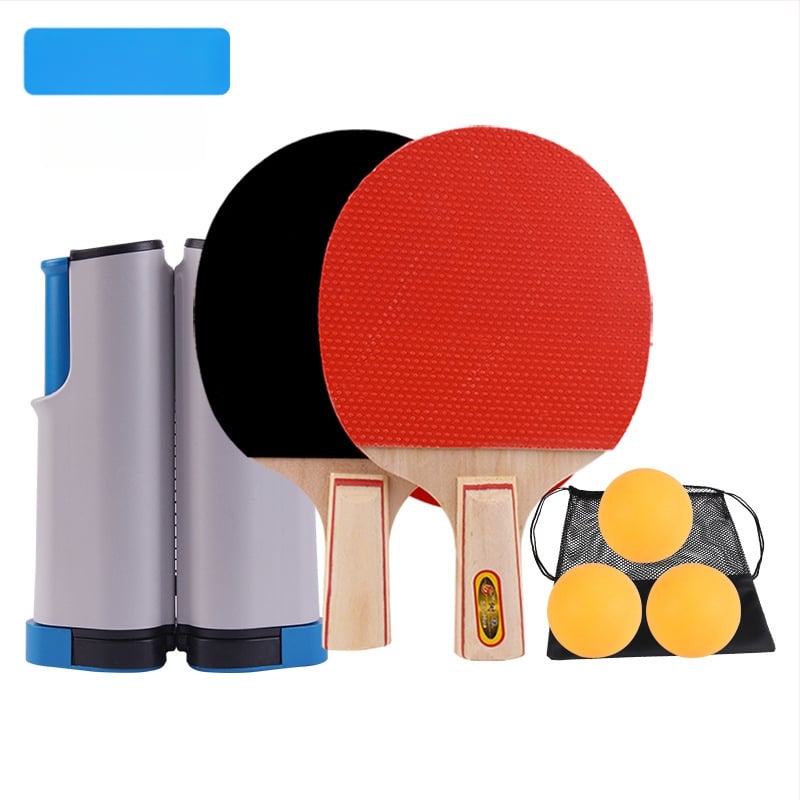 Lauatennise statiivide komplekt kaasaskantava tõmmatud võrgu hoidjaga, ABS materjal, standardomadused, sisaldab 3 palli