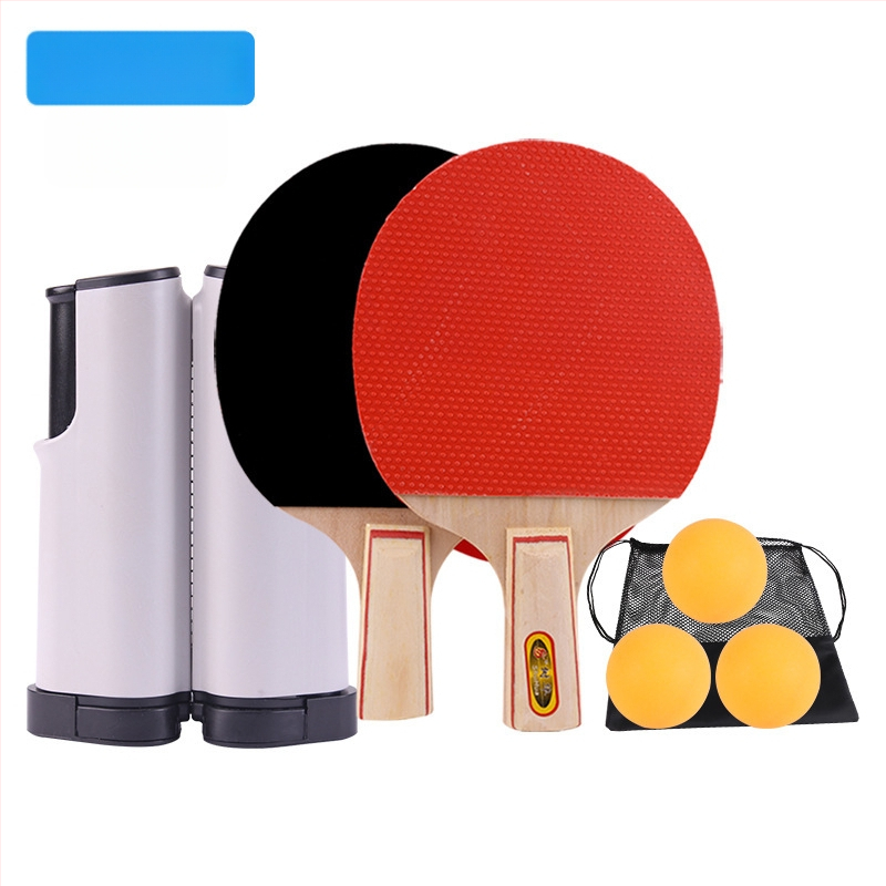 Lauatennise statiivide komplekt kaasaskantava tõmmatud võrgu hoidjaga, ABS materjal, standardomadused, sisaldab 3 palli