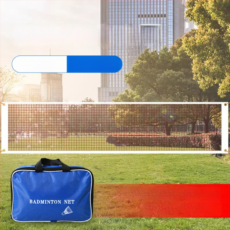 Standards badmintonivõrk sise- ja välistingimusteks, kaasaskantav ja kokkupandav, professionaalse turniiri klassi kvaliteediga