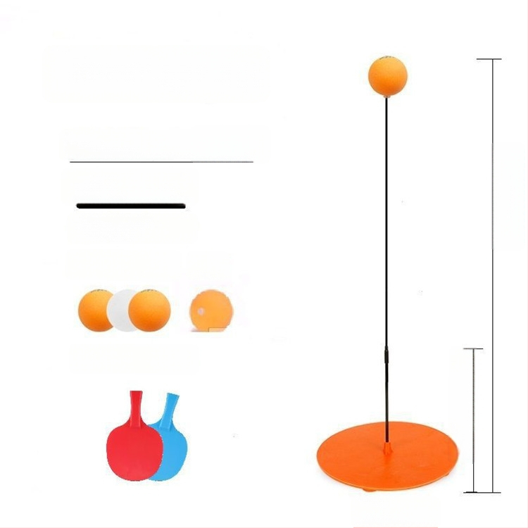 JIANQING lauatennise treener elastse võlliga, siseüksuse üksiktreeningukomplekt, PP materjal