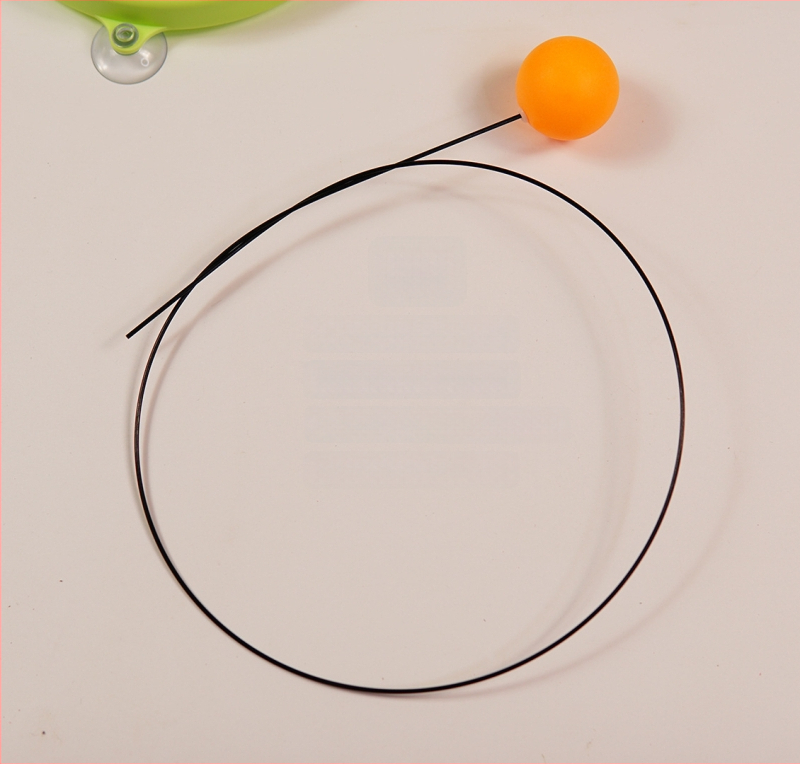 JIANQING lauatennise treener elastse võlliga, siseüksuse üksiktreeningukomplekt, PP materjal