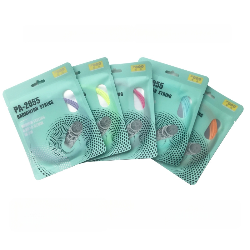 Badmintonireketi string, nailonkiud, 0.68 mm, PA-2055, kõrge elastsus, TOPO kollektsioon