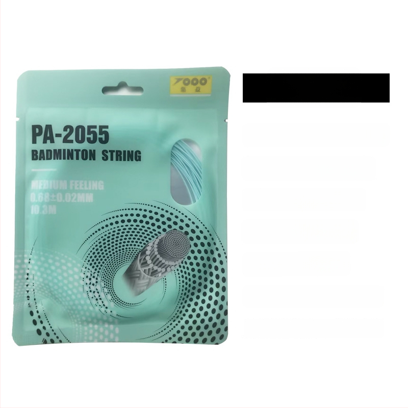 Badmintonireketi string, nailonkiud, 0.68 mm, PA-2055, kõrge elastsus, TOPO kollektsioon