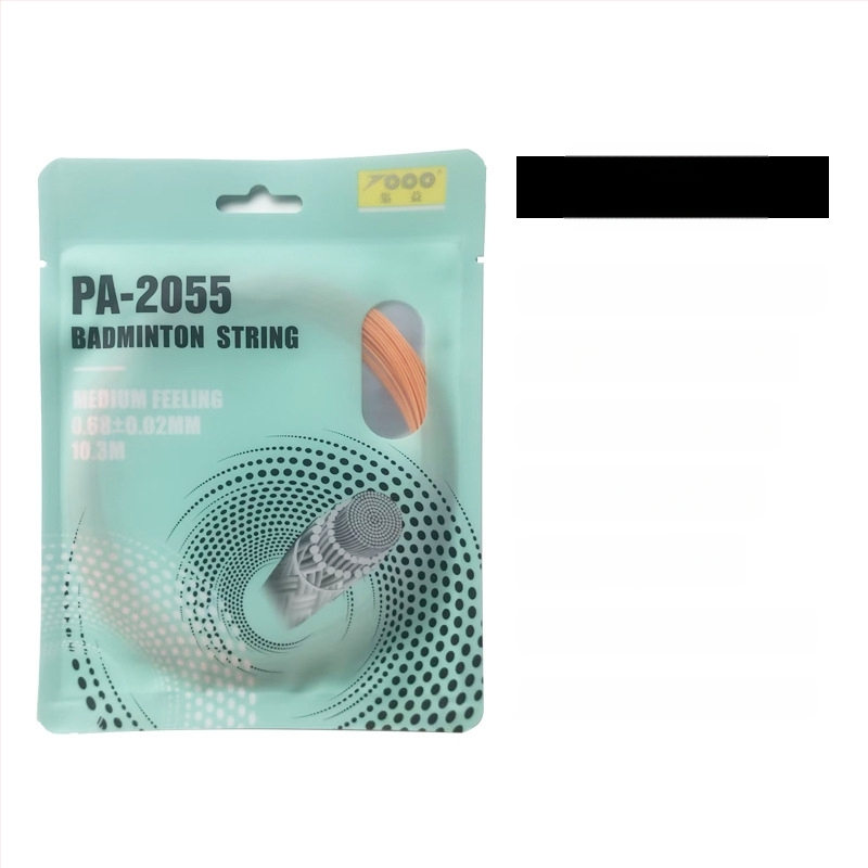 Badmintonireketi string, nailonkiud, 0.68 mm, PA-2055, kõrge elastsus, TOPO kollektsioon