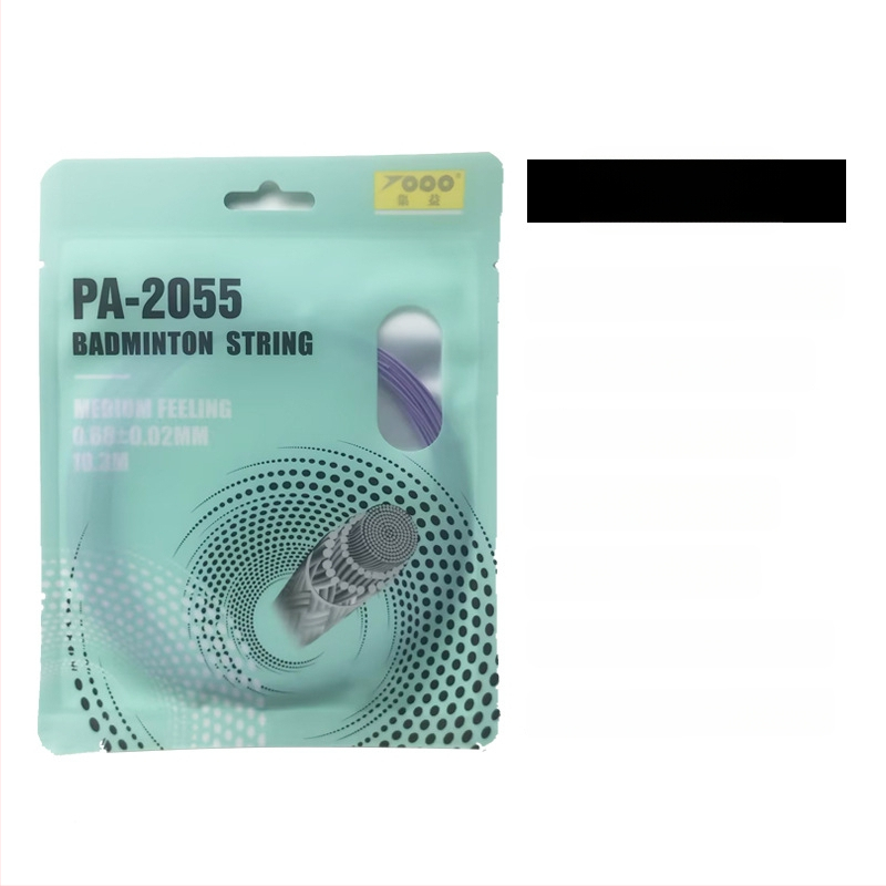 Badmintonireketi string, nailonkiud, 0.68 mm, PA-2055, kõrge elastsus, TOPO kollektsioon
