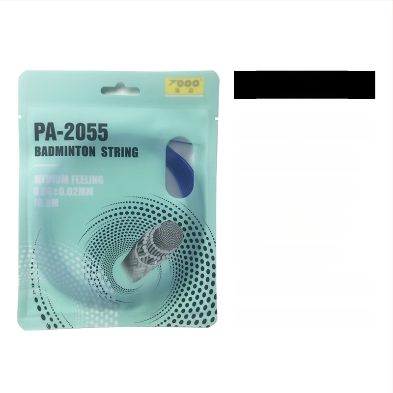 Badmintonireketi string, nailonkiud, 0.68 mm, PA-2055, kõrge elastsus, TOPO kollektsioon