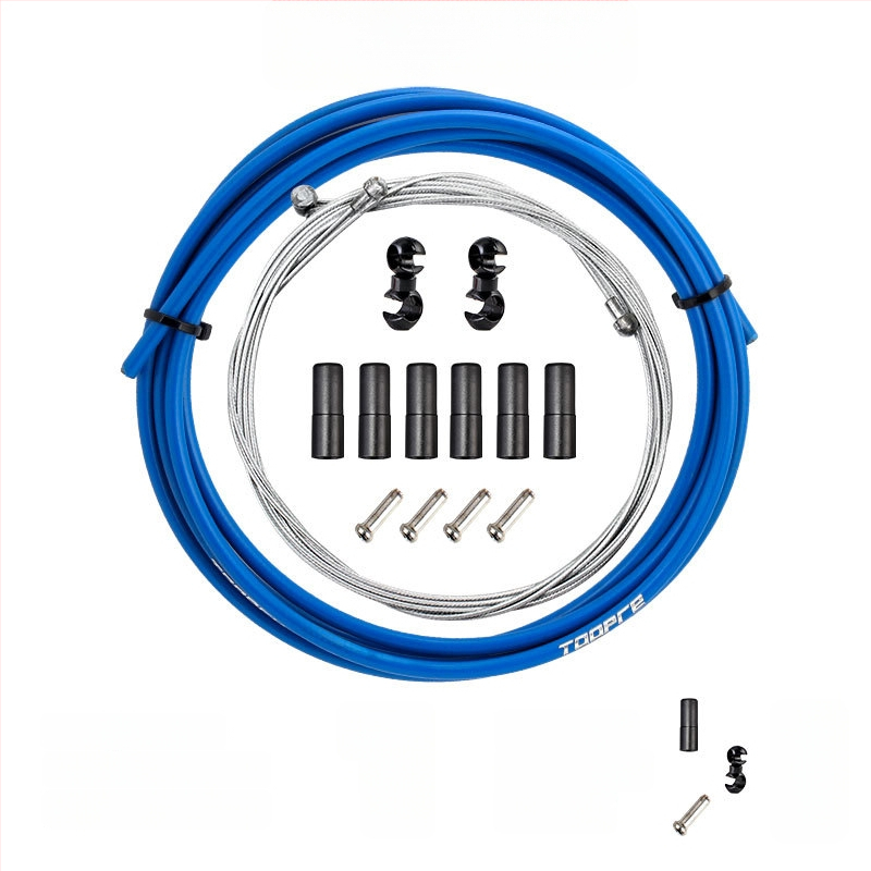 TOOPRE Jalgratta pidurduskaabli komplekt mäestiku ja teekäitumiseks — PVC ümbris kõrge süsinikusisaldusega terasest südamikuga