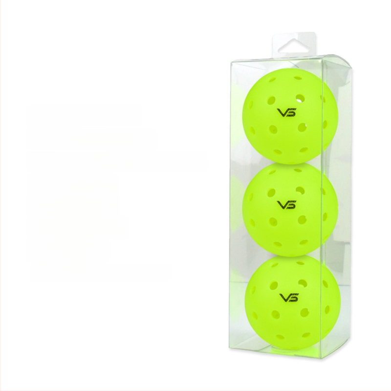 Vispinvo pickleball bumba — 40 caurumi, PE materiāls, svars 26 g