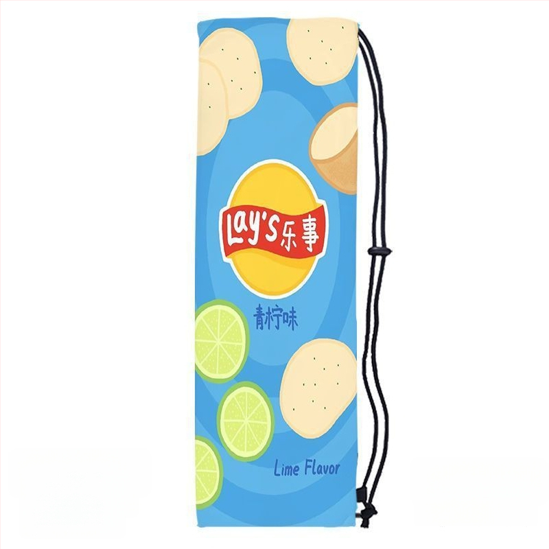 Sac portabil de depozitare pentru racheta de badminton pentru adulți, cu design drăguț și stilat, curea crossbody și buzunar protector cu șnur
