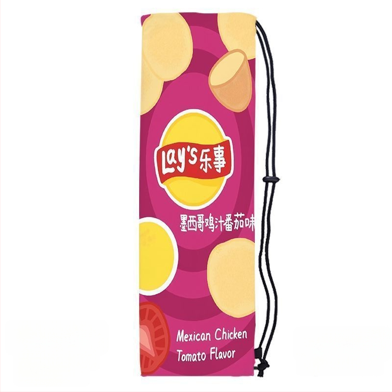 Sac portabil de depozitare pentru racheta de badminton pentru adulți, cu design drăguț și stilat, curea crossbody și buzunar protector cu șnur