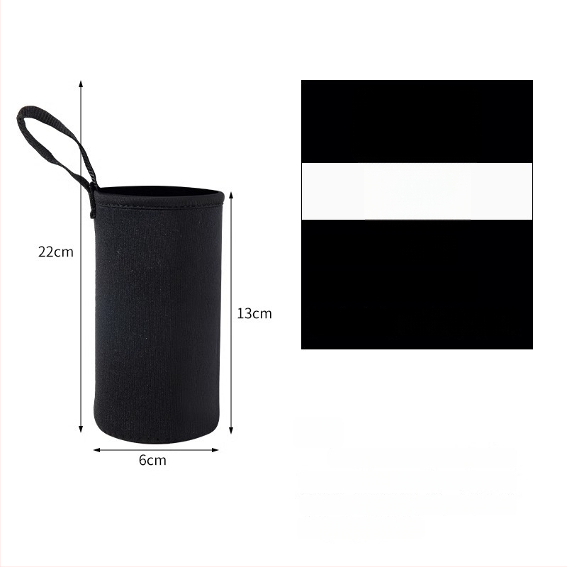 Universali PU odinis puodelio dangtelis su šilumos izoliacija, apsauga nuo nudegimų ir kritimo, nešiojamas