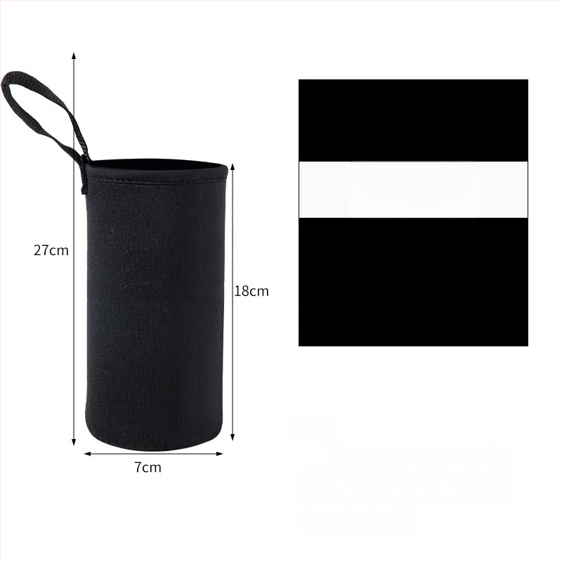 Universali PU odinis puodelio dangtelis su šilumos izoliacija, apsauga nuo nudegimų ir kritimo, nešiojamas