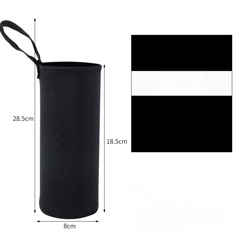 Universali PU odinis puodelio dangtelis su šilumos izoliacija, apsauga nuo nudegimų ir kritimo, nešiojamas