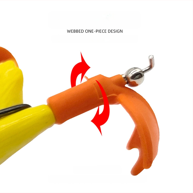 Luya Thunderfrog mīkstā ēsmu, biomimetisks ēsmu, plūstoša, ilgs metiens, trolling