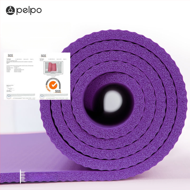 Strong Merchants nitrila jogas paklājs diviem, 8 mm biezums