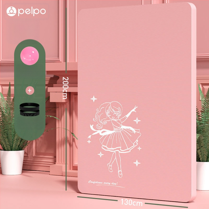 Strong Merchants nitrila jogas paklājs diviem, 8 mm biezums